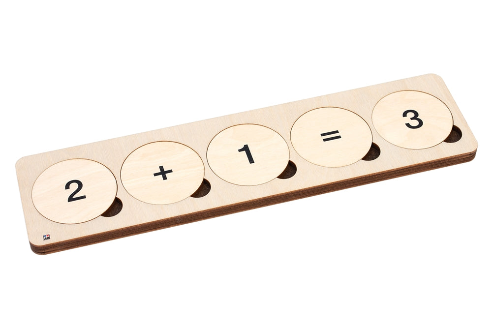 Operations Board with Number Coins
