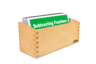 Subtracting Fractions: Unlike Denominators (Printed)
