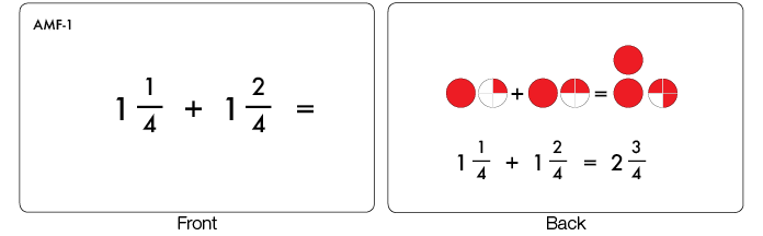 Adding Mixed Fractions (Printed)