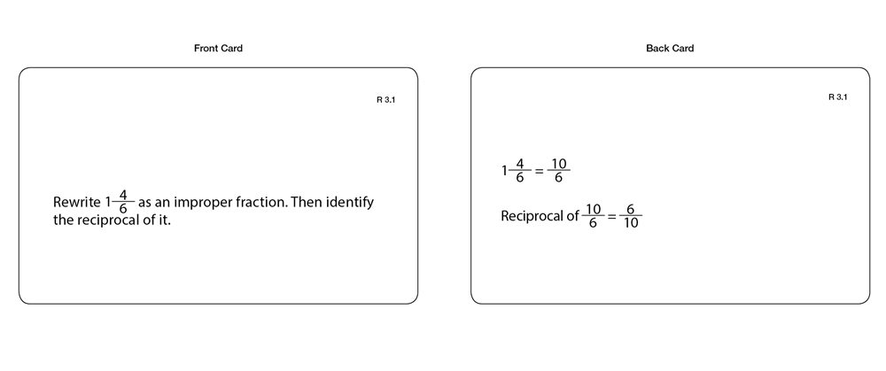 Reciprocals (Printed)