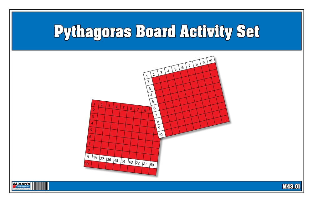 Pythagoras Board Exercise Set (Printed)