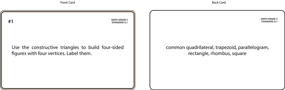 Math Grade 2 Task Cards