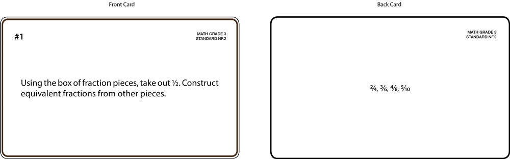 Math Grade 3 Task Cards