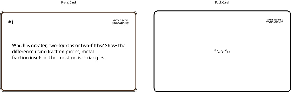 Math Grade 3 Task Cards