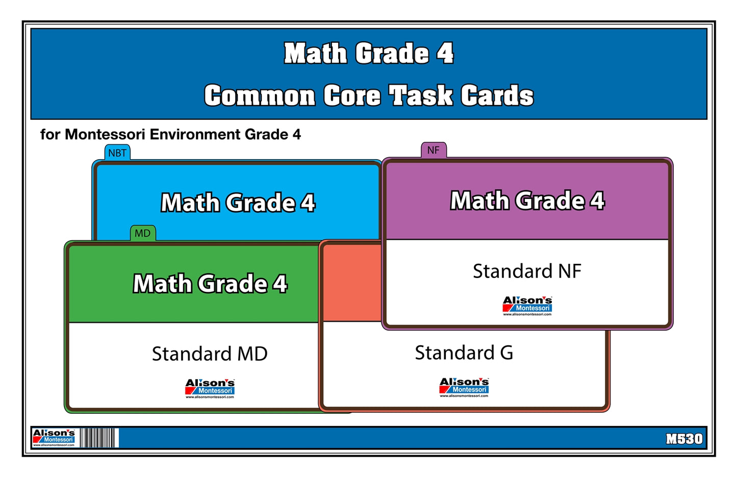 Math Grade 4 Task Cards