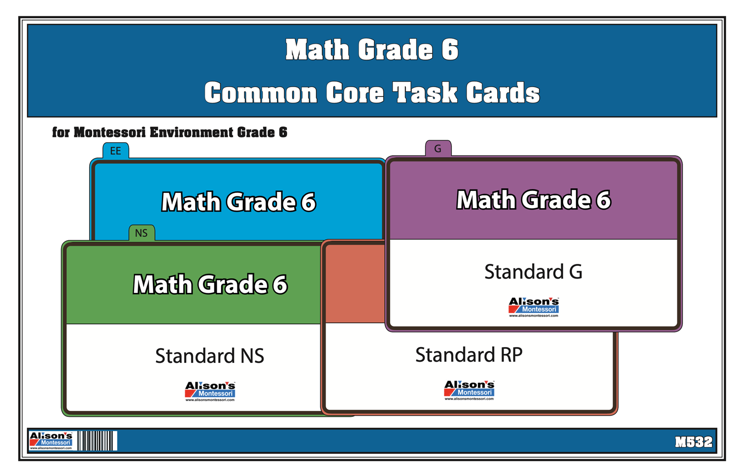 Math Grade 6 Task Cards