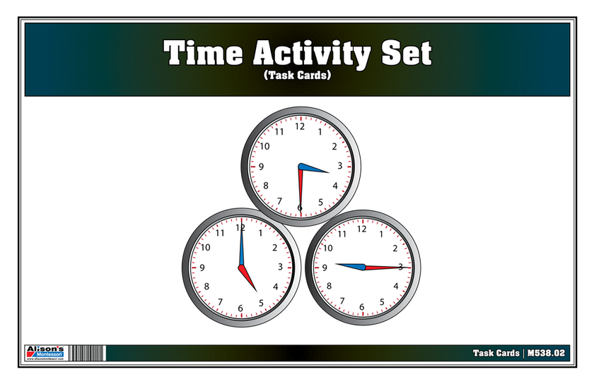 Time Activity Set Task Cards