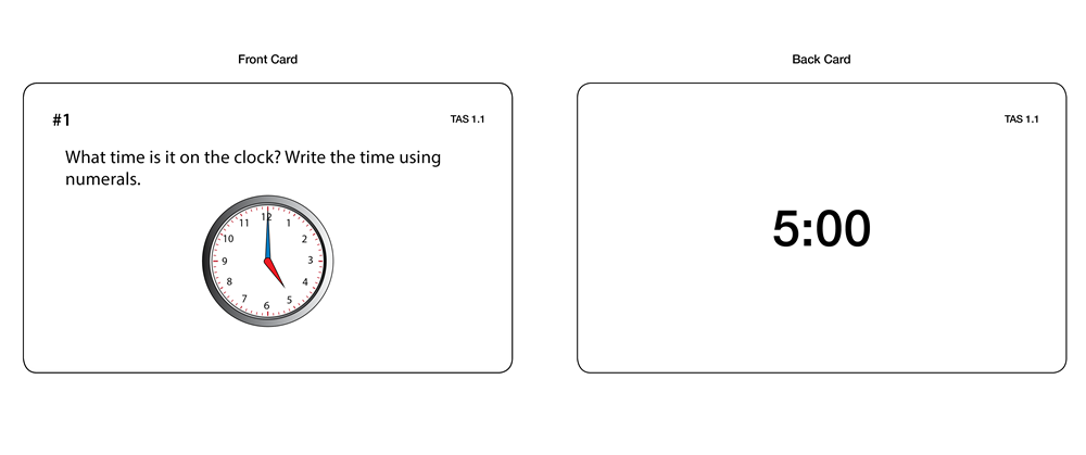 Time Activity Set Task Cards