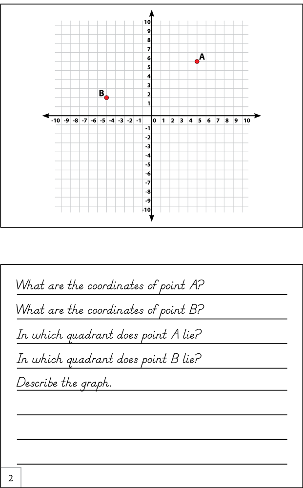 The Coordinate Graph - Workbook