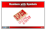 Numbers with Symbols Task Cards (Printed)