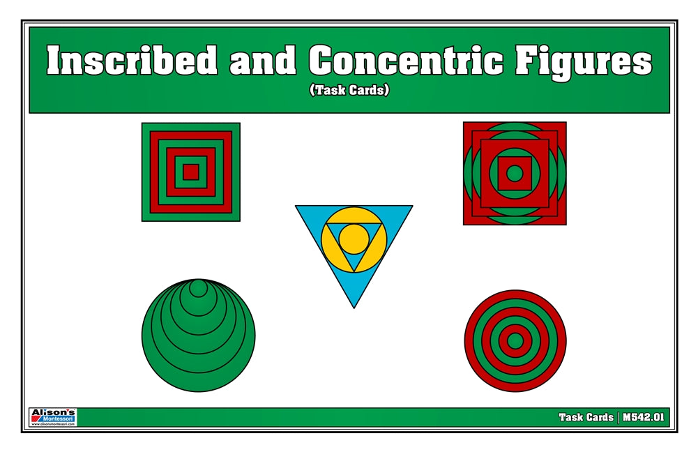 Inscribed and Concentric Figures (Task Cards)