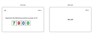 The Study of Powers of Numbers (Task Cards)