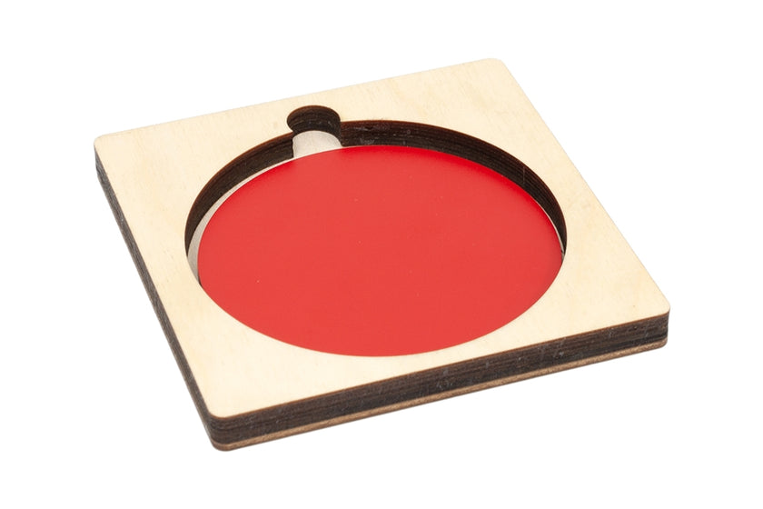 Tray for the Wooden Color Bead Stairs Fractions (1-10)