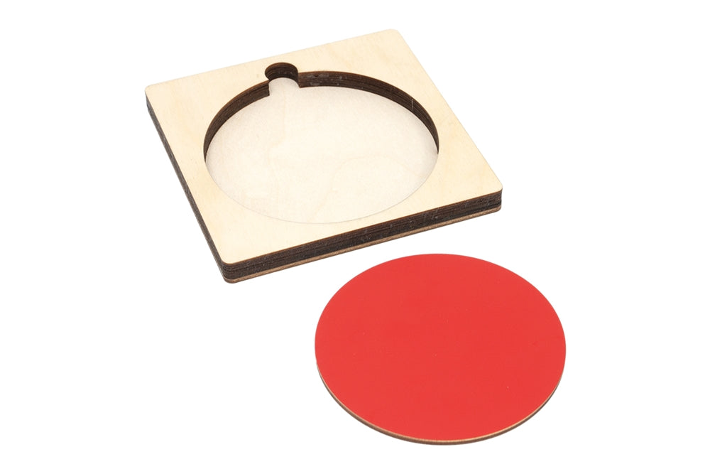 Tray for the Wooden Color Bead Stairs Fractions (1-10)