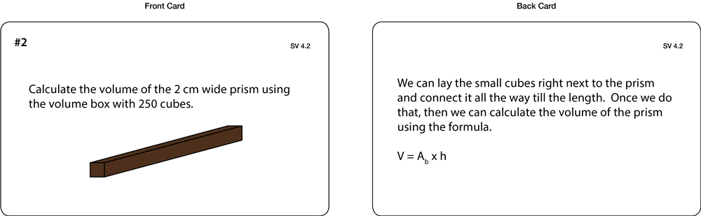 The Study of Volume (Task Cards)