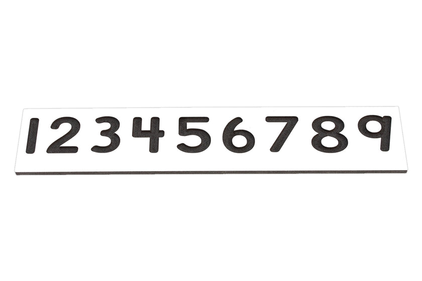 Plastic Numbers Board