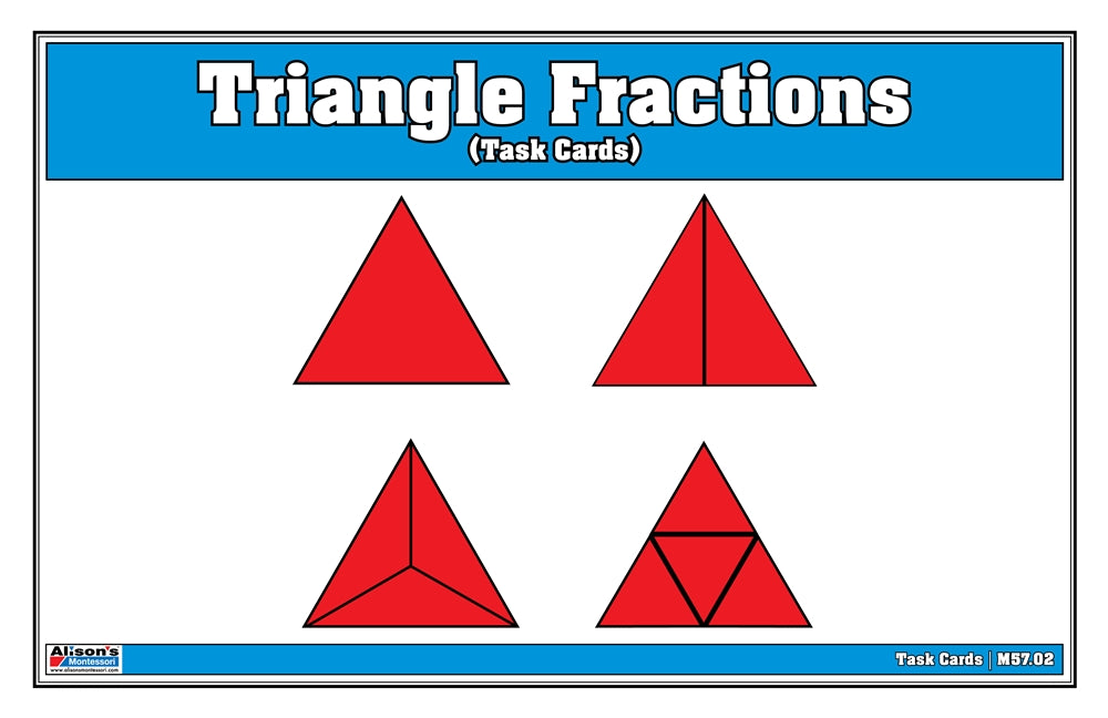 Triangle Fractions (Task Cards)
