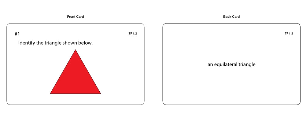 Triangle Fractions (Task Cards)