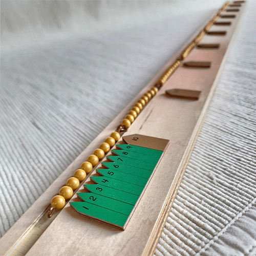 Board for the Short Bead Chains and Arrows