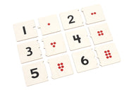 Wooden Numbers Counting Tiles