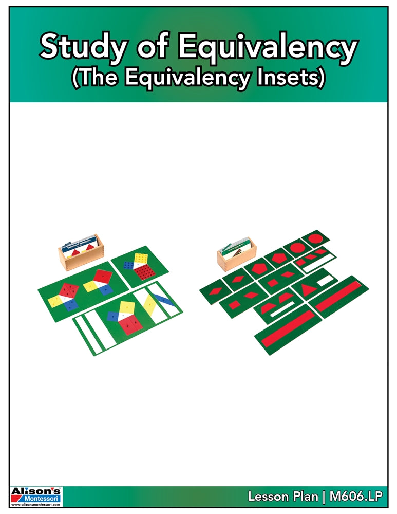 Study of Equivalency - The Equivalency Insets Lesson Plan