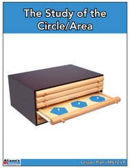 The Study of the Circle/Area Lesson Plan