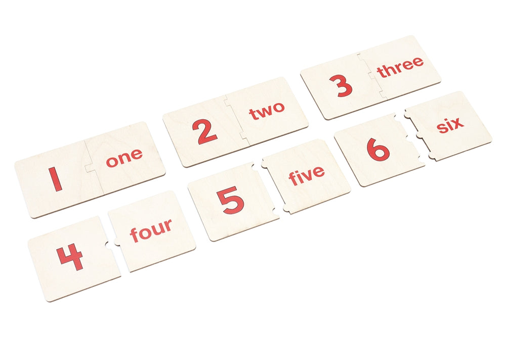 Numbers Sight Words Matching Tiles