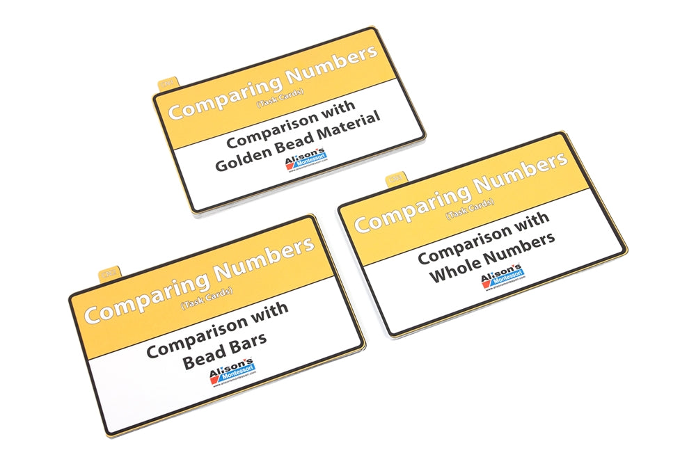 Comparing Numbers Task Cards