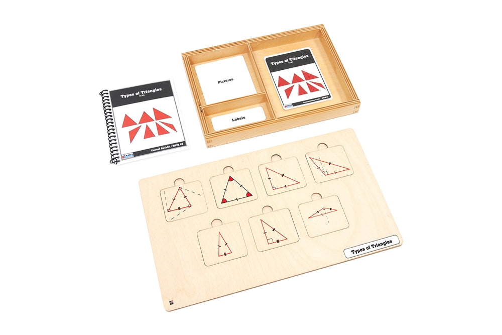 Types of Triangles Puzzle with Nomenclature Cards (3-6)