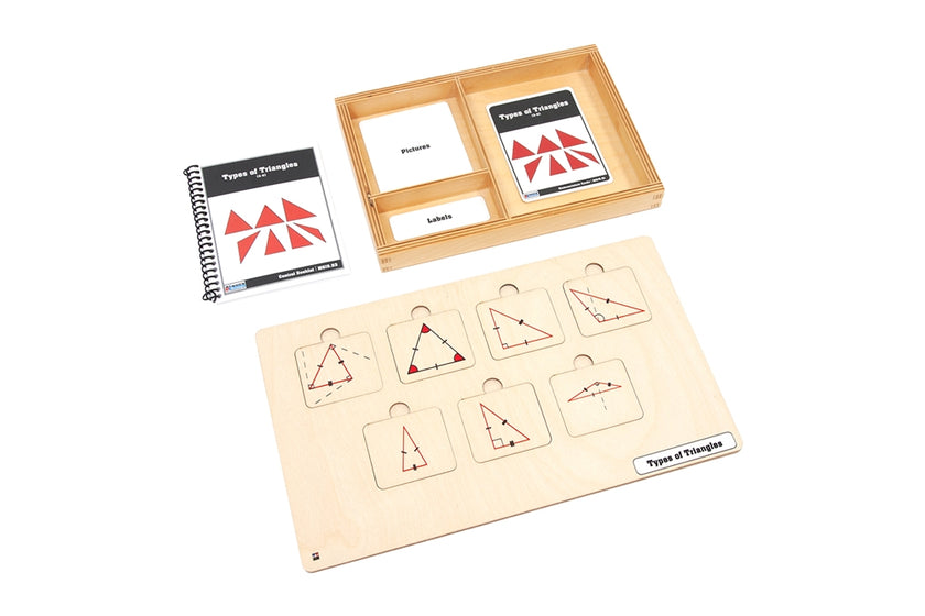 Types of Triangles Puzzle with Nomenclature Cards (3-6)