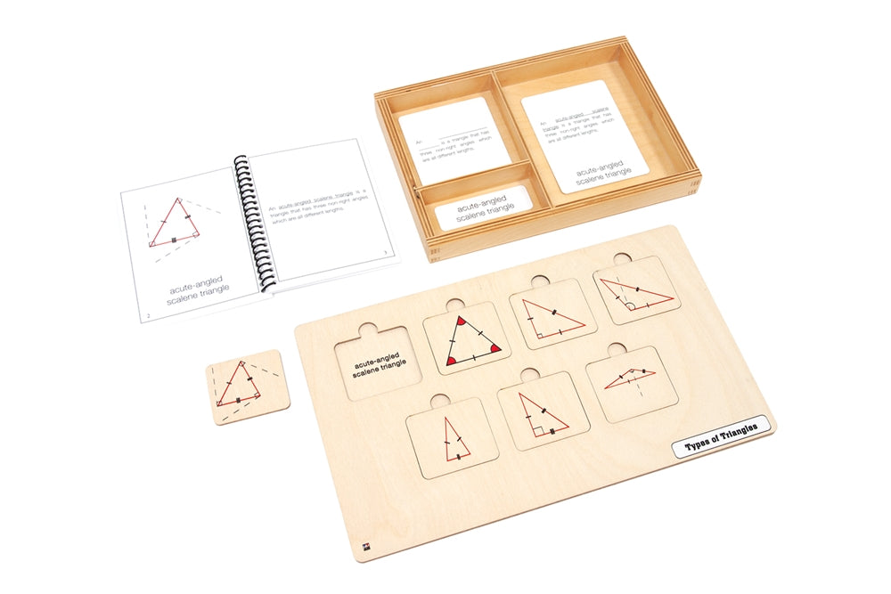 Types of Triangles Puzzle with Nomenclature Cards (6-9)