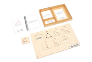 Types of Triangles Puzzle with Nomenclature Cards (6-9)