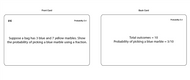 Probability (Task Cards)