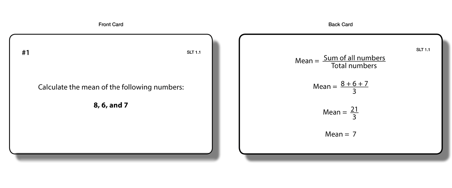 Statistics: Level Two (Task Cards)