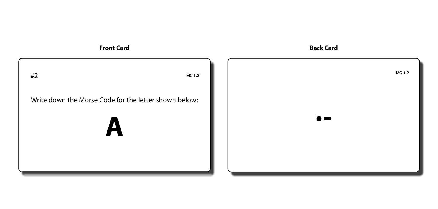 Morse Code (Task Cards)