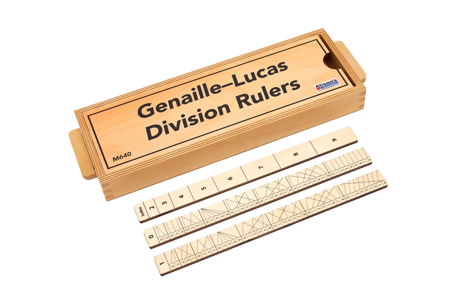 Genaille–Lucas Division Rulers