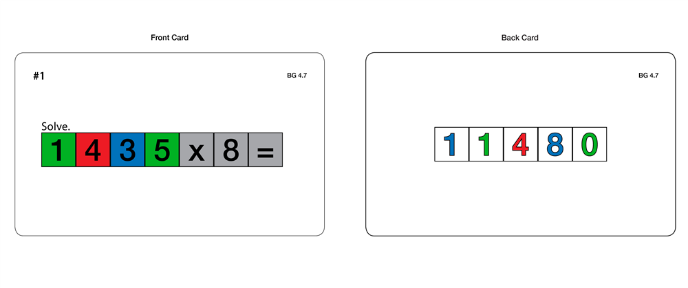 Banker Game Set 1 Task Cards (Printed)