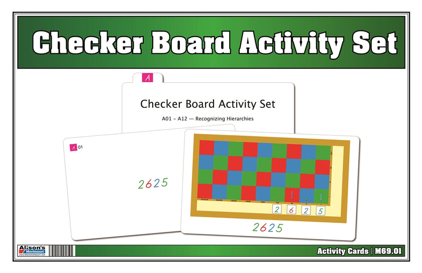 Checker Board Activity Set (Printed)