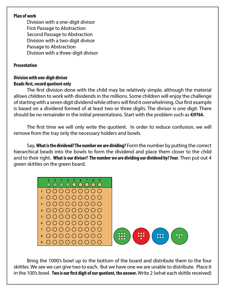 Mathematics Long Division Task Cards