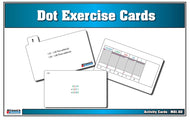 Dot Exercise Cards (Printed)