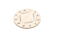 Wooden Time Fractions