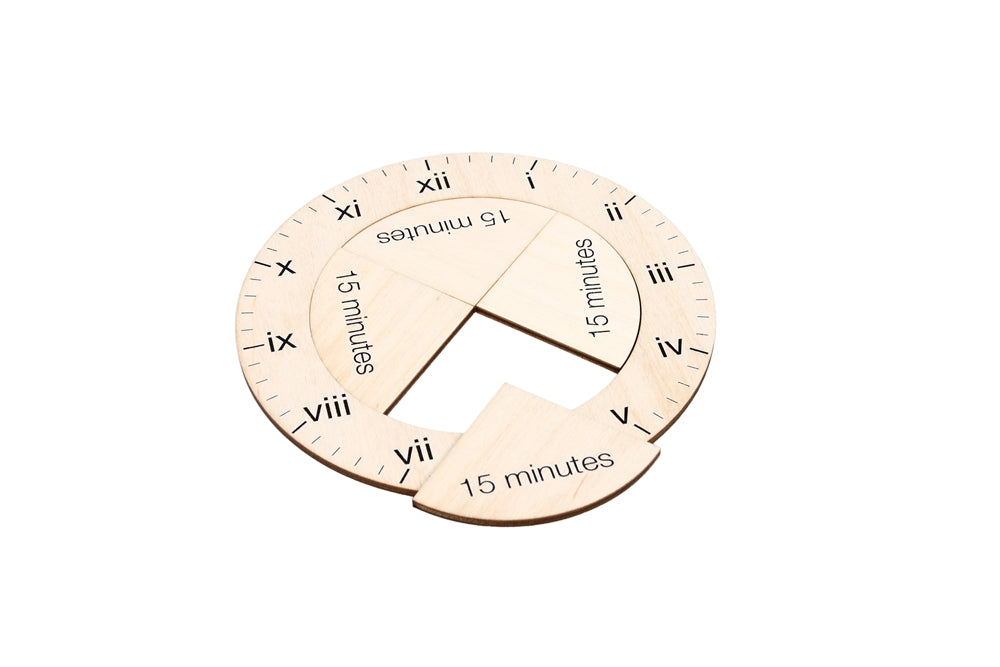 Wooden Time Fractions