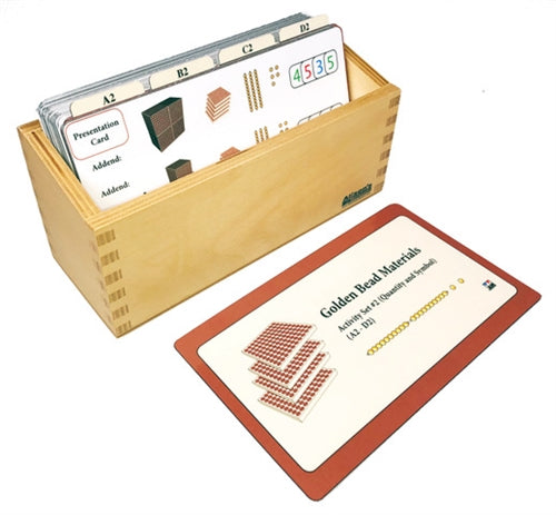 Golden Bead Materials (Quantity and Symbol) Subtraction Activity Set #2 (A1-D1) (Printed)