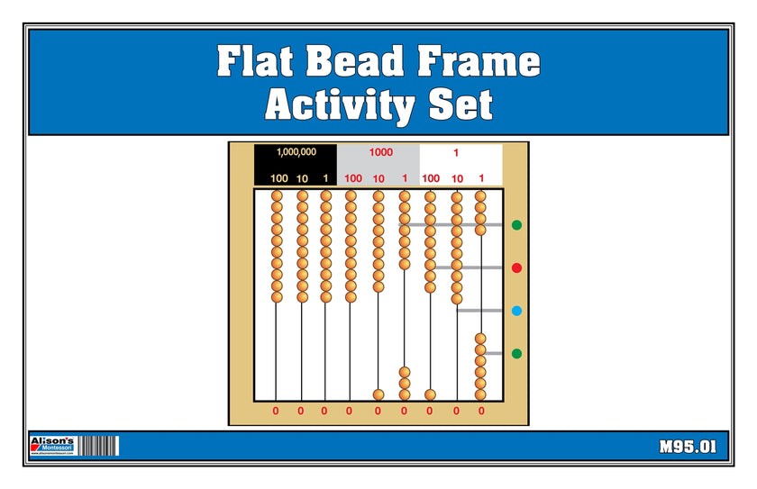 Flat Bead Frame Exercise Set (Printed)