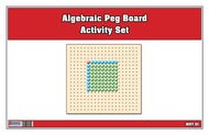 Algebraic Square Root Peg Board Exercise Set (Printed)