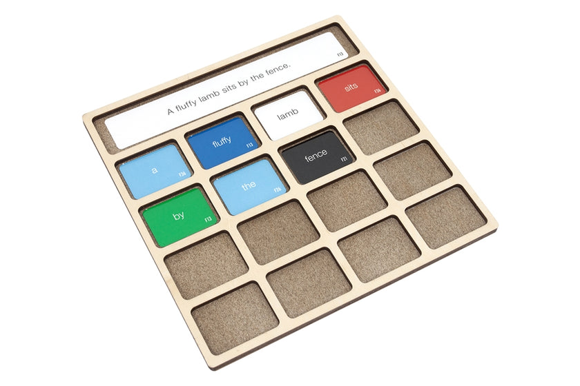 Tray for the Farm Game Labels