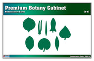 Premium Botany Cabinet Nomenclature Cards (3-6)(Printed)