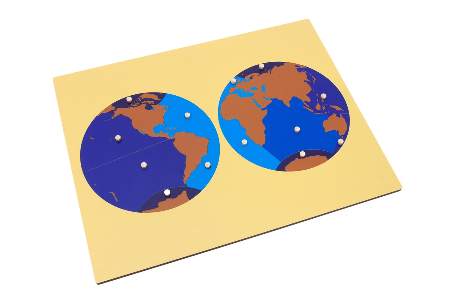 Puzzle Map of the Oceans (Premium Quality)