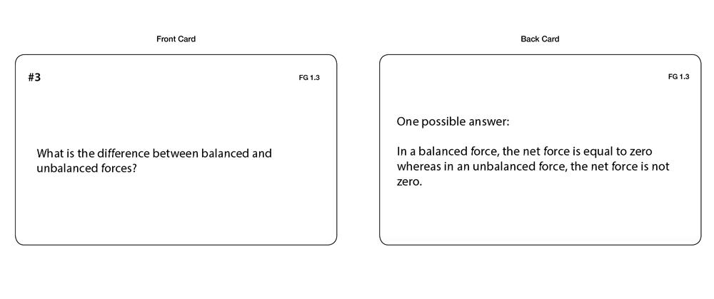 Force and Gravity Task Cards