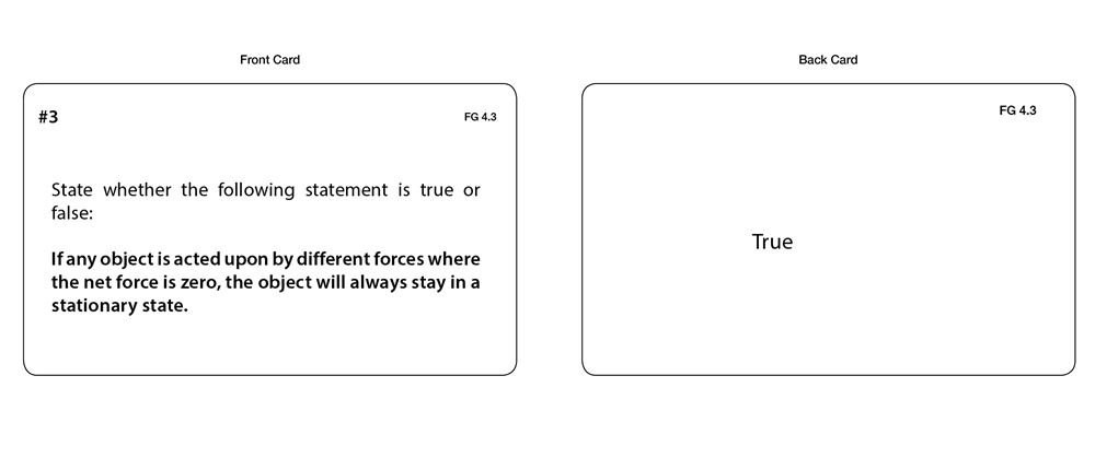Force and Gravity Task Cards